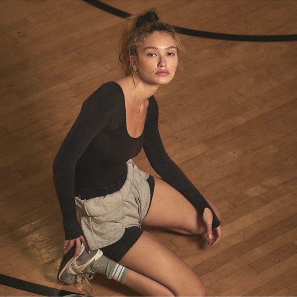 NEW Free People Good Karma Long Sleeve Runsie/l Jumpsuit - Picture 5 of 9